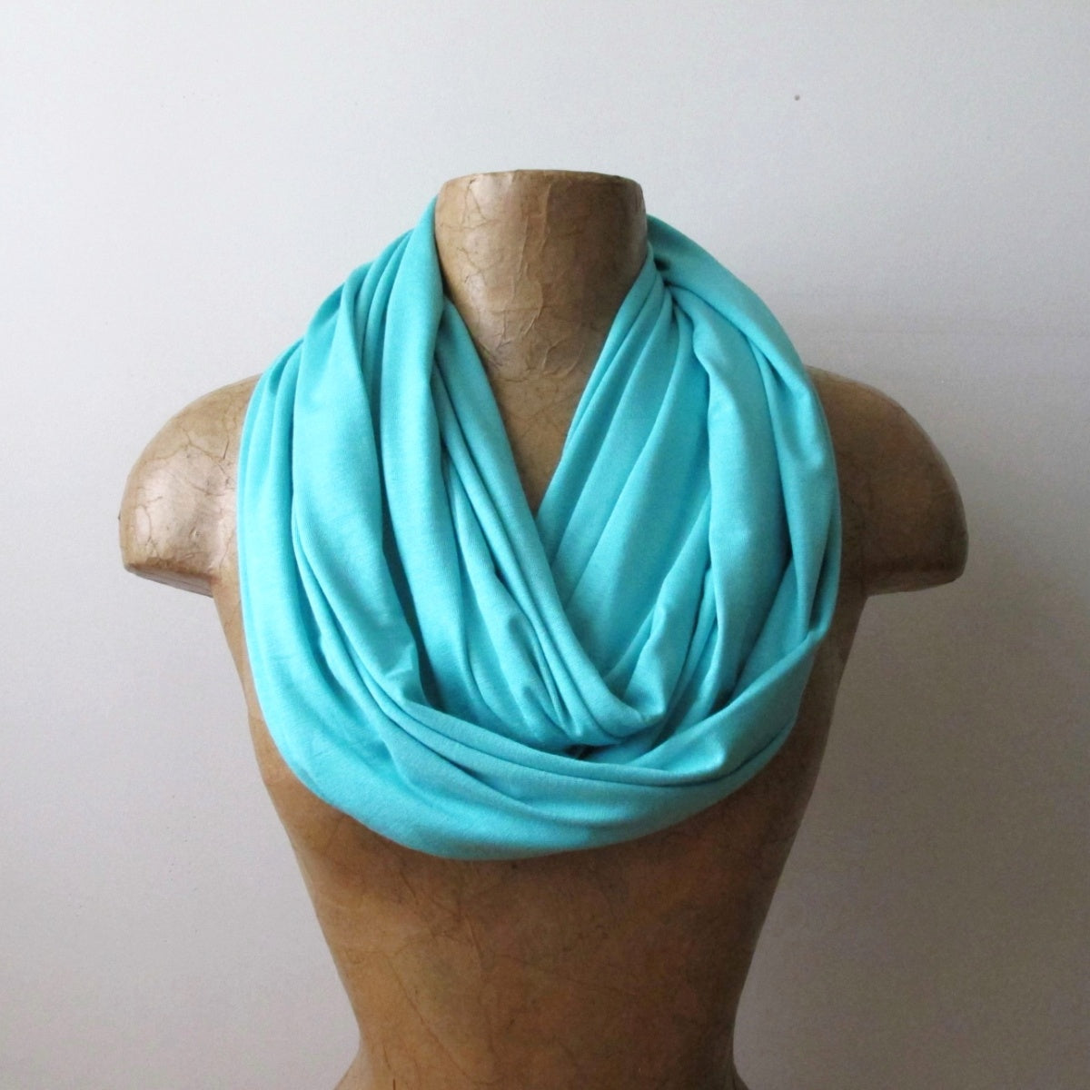 AQUA BLUE Infinity Scarf