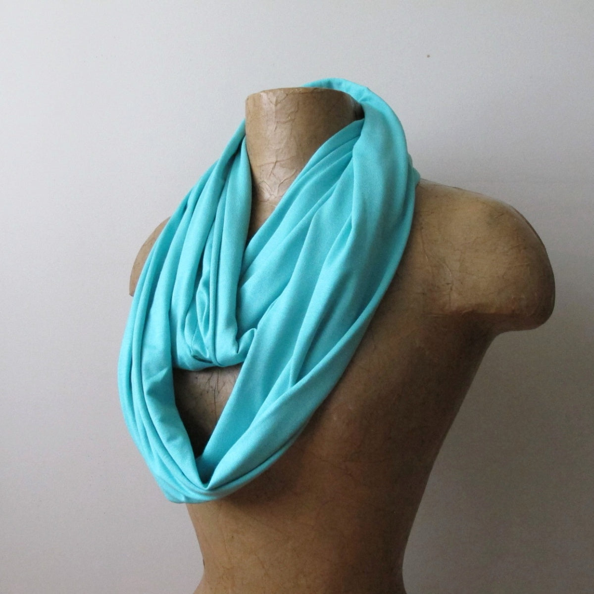 AQUA BLUE Infinity Scarf