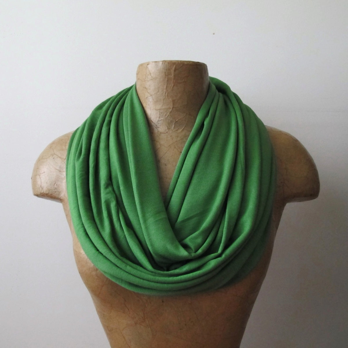 ecoshag green infinity scarf