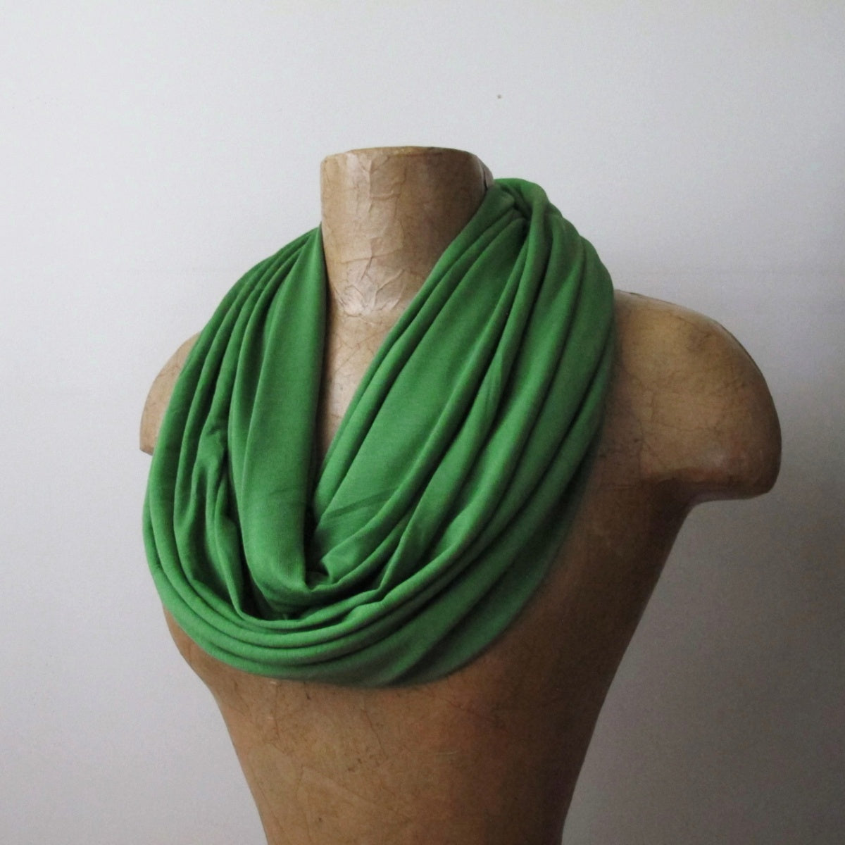 GREEN Infinity Scarf