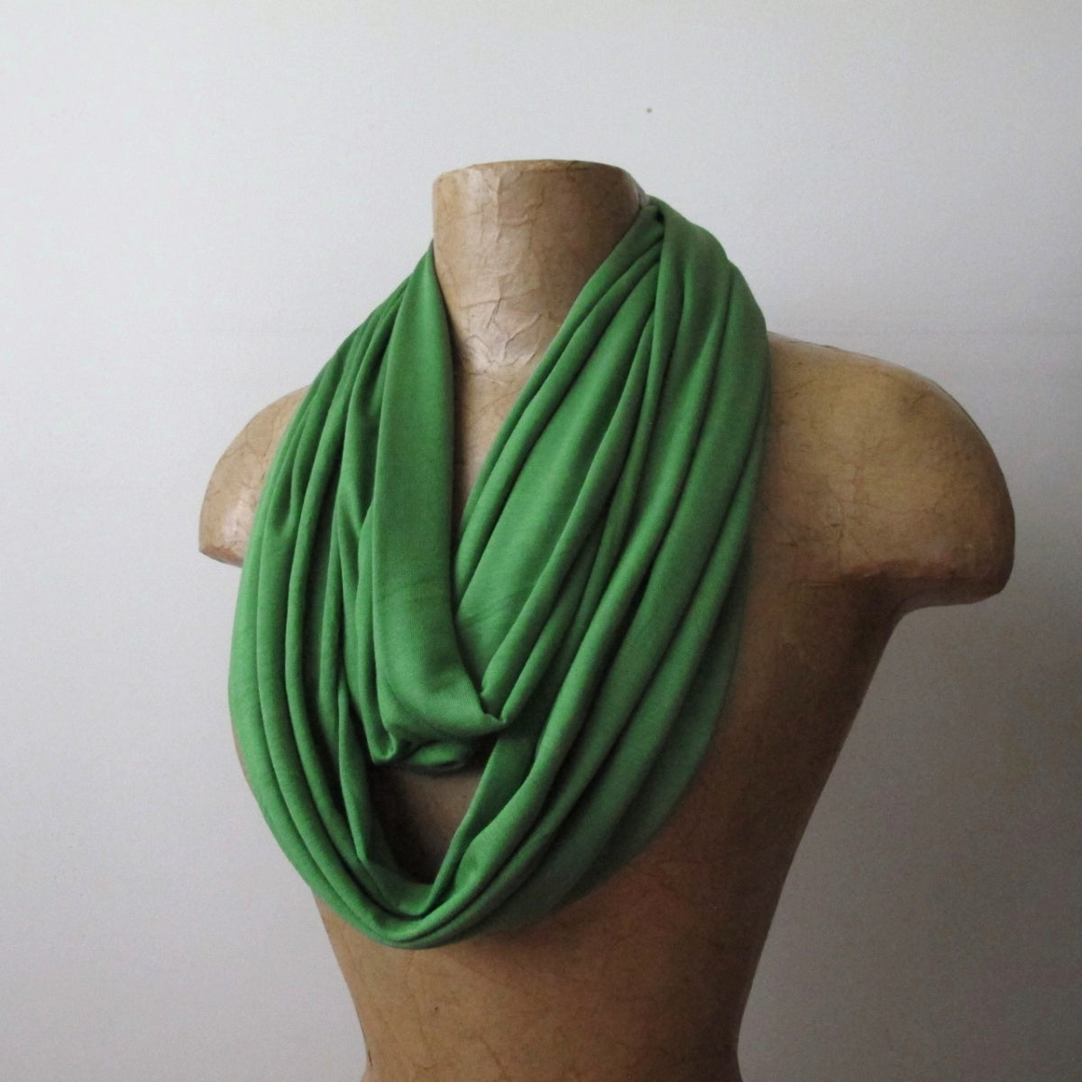 GREEN Infinity Scarf