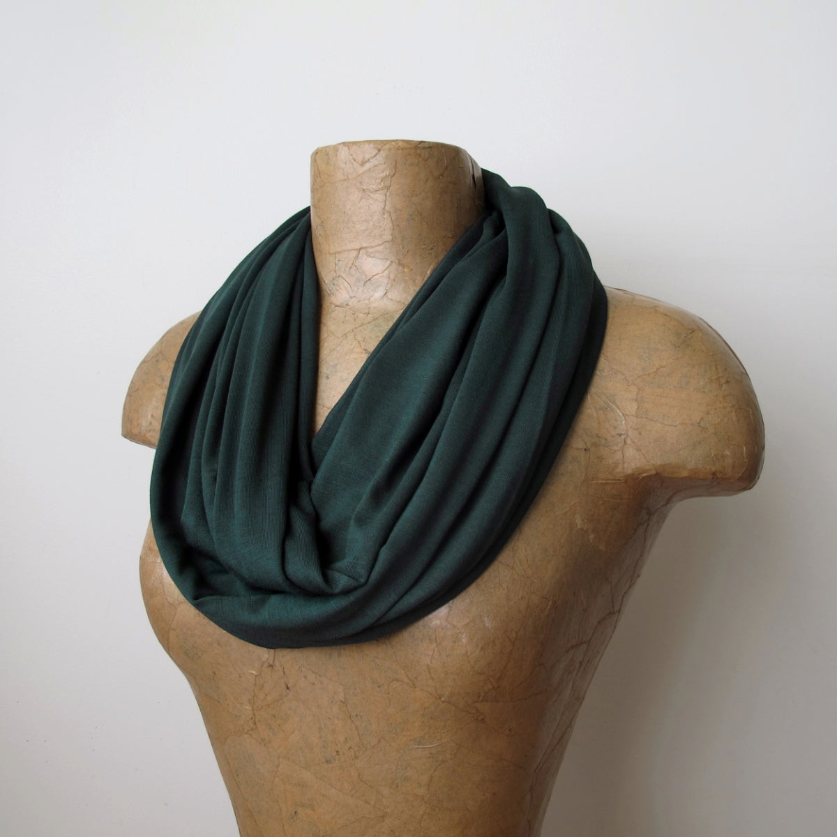 hunter green scarf ecoshag